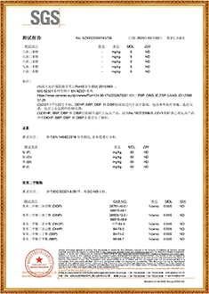 拉伸膜SGS测试报告（中文版）